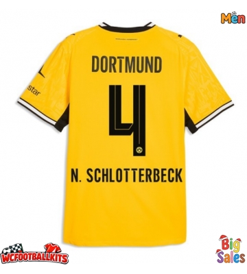 Borussia Dortmund Nico Schlotterbeck #4 Replica Home Stadium Shirt 2026-27 Short Sleeve